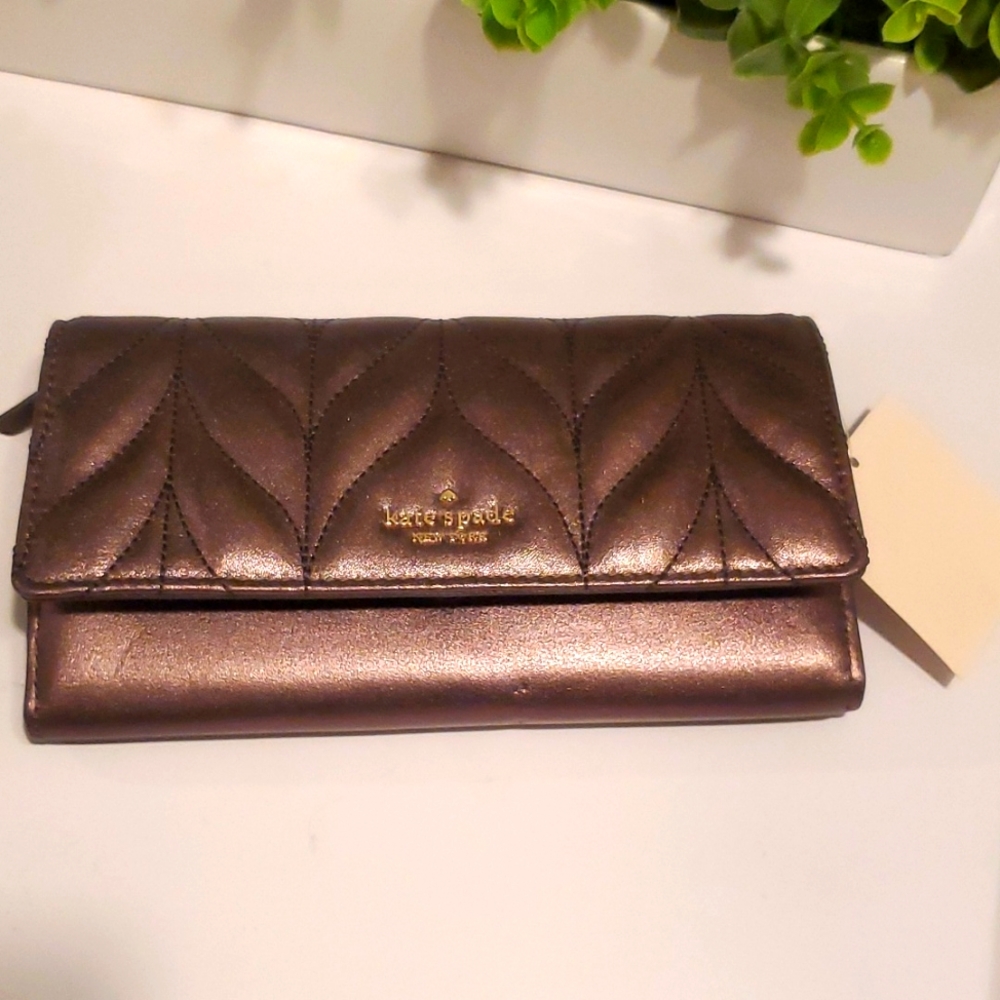 Kate Spade wallet w/ chain strap